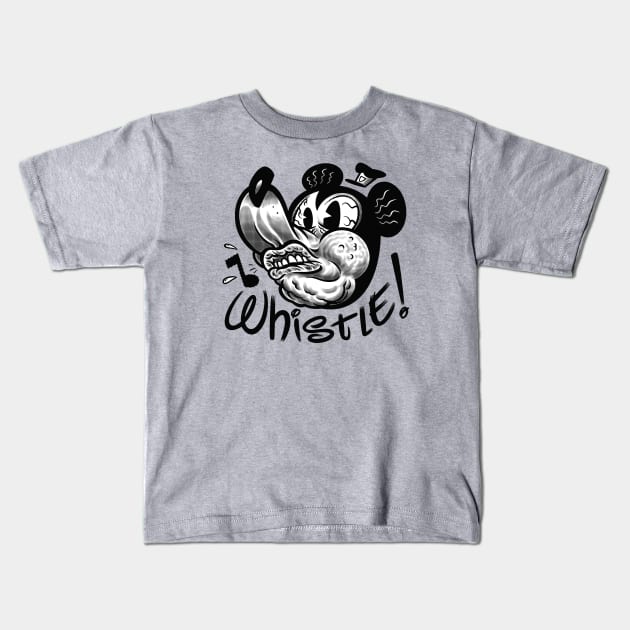 Whistle! Kids T-Shirt by GiMETZCO!